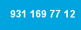 931 169 77 12